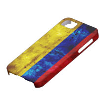 Weathered Colombia Flag iPhone 5 Case