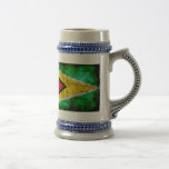 Weathered Guyana Flag Coffee Mug