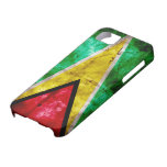 Weathered Guyana Flag iPhone 5 Case