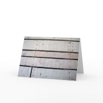 Weathered Wood Blank Note Card 3