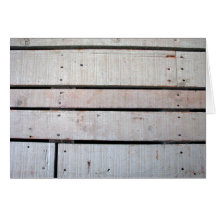 Weathered Wood Blank Note Card 3