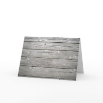 Weathered Wood Blank Note Card 4
