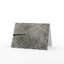 Weathered Wood Blank Note Card 6