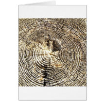 Weathered Wood Greeting Card