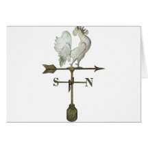 weathervane greeting card