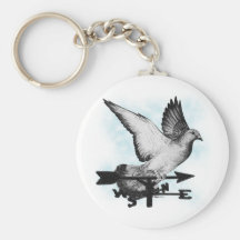 Weathervane Homer2 Keychain