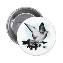 Weathervane Homer2 Pinback Button