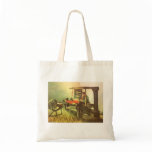 Weaver Facing Left Spinning Wheel Vincent van Gogh bags