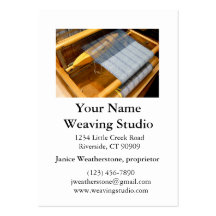 Weaving Studio Business Cards
