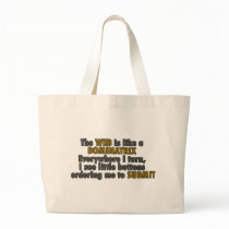 Web Dominatrix Canvas Bag