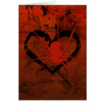 Web Of Love Gothic Valentine's Card