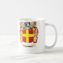 Webber Family Crest (Coat of Arms) Mug