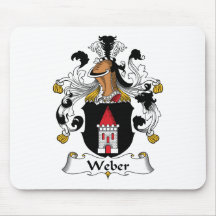 Weber Family Crest Mouse Mat