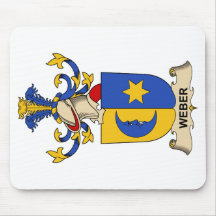 Weber Family Crest Mousepads