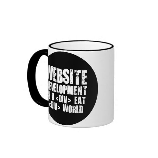 Website development is a competitive career choice mugs