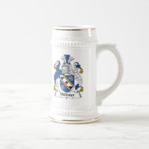 Webster Family Crest Coffee Mugs