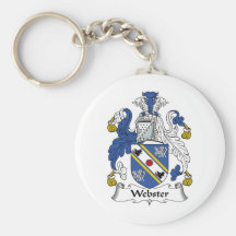 Webster Family Crest Keychain
