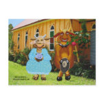 Weddabull Postcard