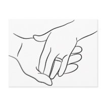Wedded Bliss Postcard