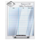 Wedding Album Gift Record Insert Pages flyers