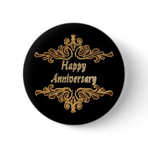 Wedding Anniversary Gifts Pinback Button