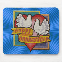 Wedding Anniversary Gifts Mousemats