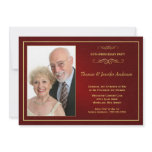Wedding Anniversary Photo Invitations - 60th