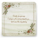 Wedding Anniversary Vow Renewal Custom Announcements