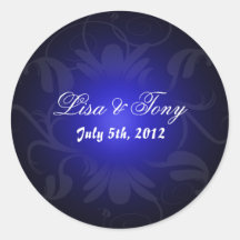 Wedding Announcement Sticker
