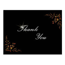 Wedding, attendance Thank you, Post Cards