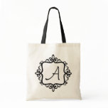 Wedding Bachelorette Party Gift Tote Bag Monogram
