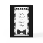 Wedding Bachelor's Party Invitation Card