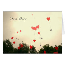 Wedding Balloons Card