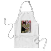 Wedding bears couple getting married first kiss aprons