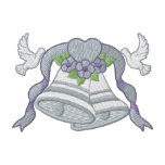 Wedding Bells embroidered shirts