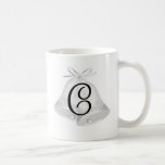 Wedding Bells Monogrammed Mugs
