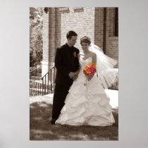 wedding black and white print