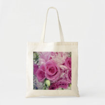 Wedding bouquet canvas bags