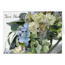 Wedding Bouquet Card