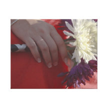 Wedding Bouquet Gallery Wrap Canvas