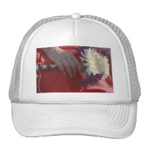 Wedding Bouquet Mesh Hat