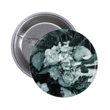 Wedding Bouquet Pinback Button