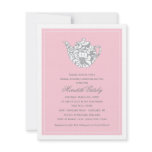 Wedding Bridal Shower Invitation | High Tea Theme