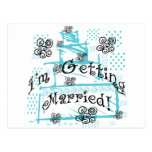 Wedding Cake Bride Tshirts and Gifts Postcards