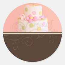 Wedding Cake stickers/bakers/pastry chef