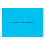 wedding card