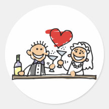 Wedding Celebration Sticker
