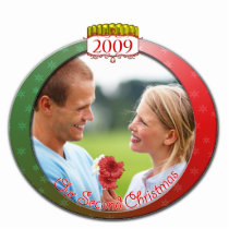 Wedding Christmas Ornament Our 2nd Christmas
