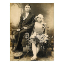WEDDING COUPLE #56 POST CARD
