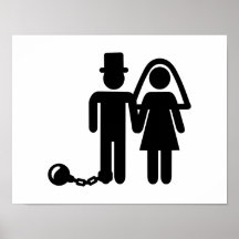 Wedding couple posters
